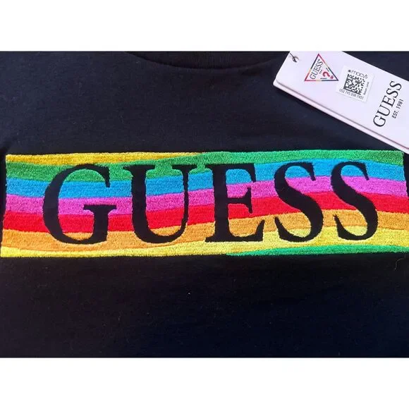 NWT. Unique Rare PRIDE Guess T-shirt - Picture 4 of 5